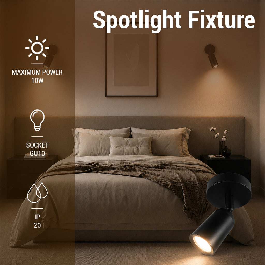 Spotlight Fixture Plastic - image 3