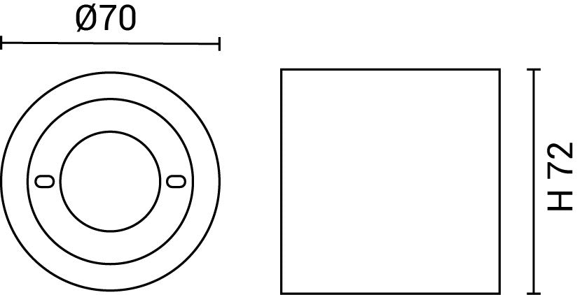 Ceiling Lamp Surface - product view