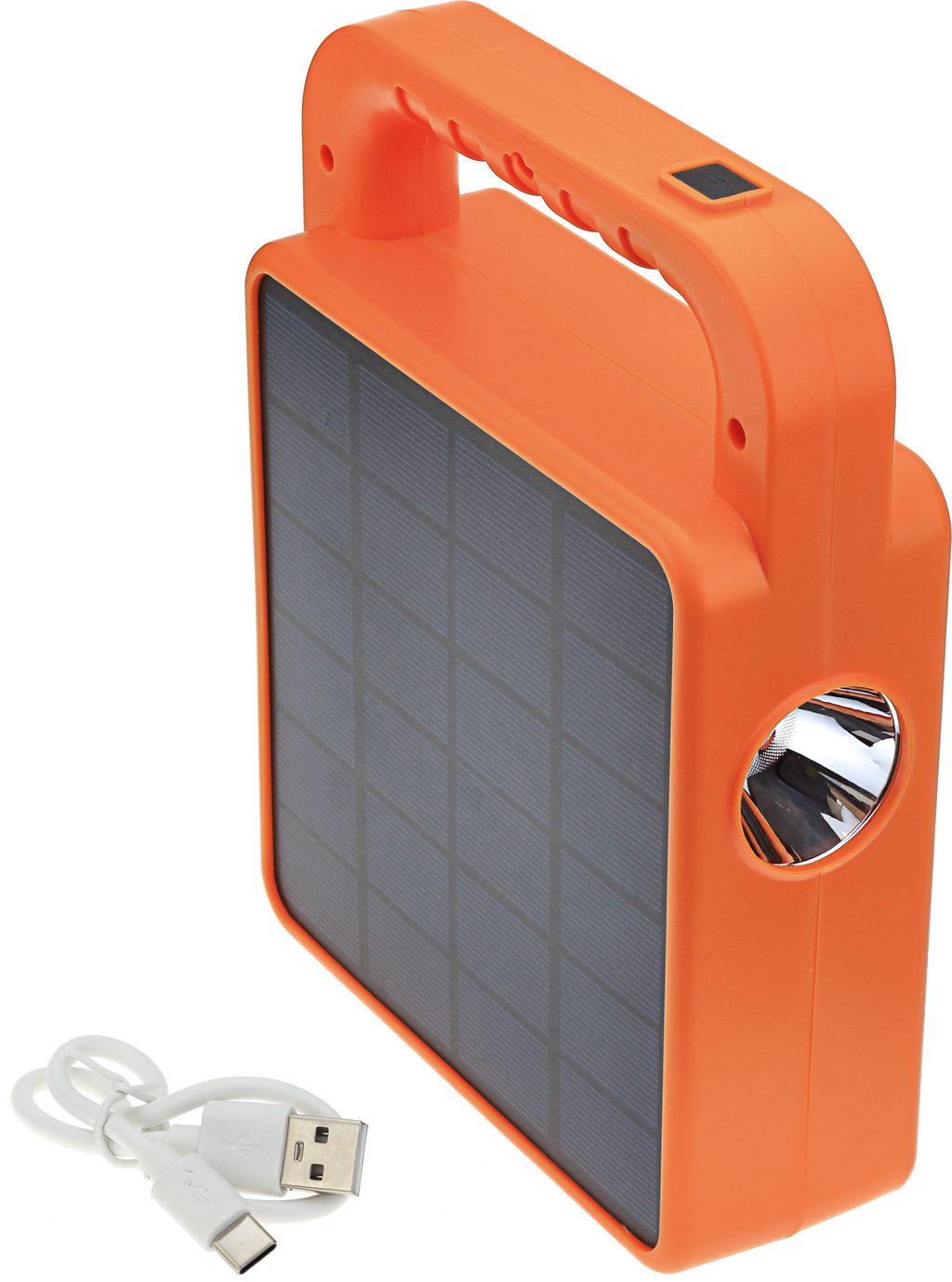 Solar Portable Bluetooth Speaker+Lamp Yellow - energy label