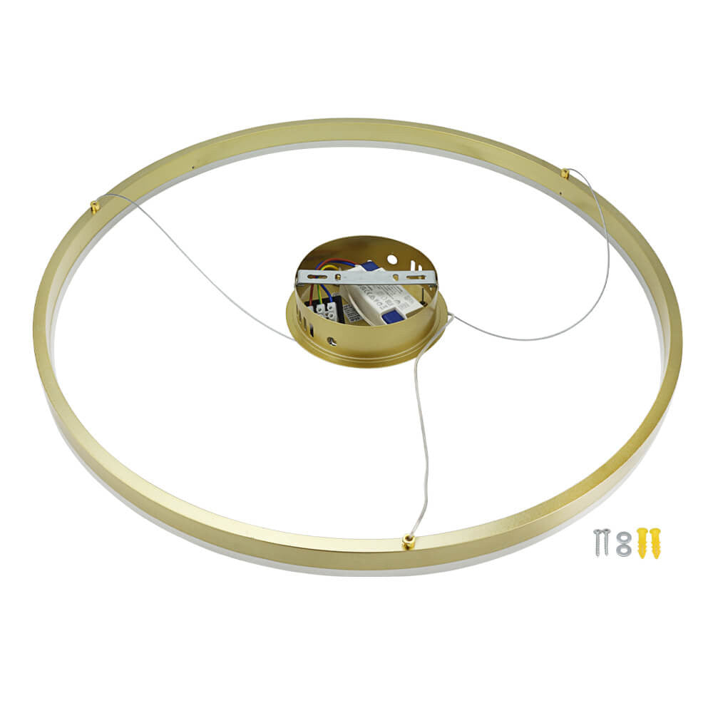 LED Pendant Lamp 22W Satin Gold - image 4