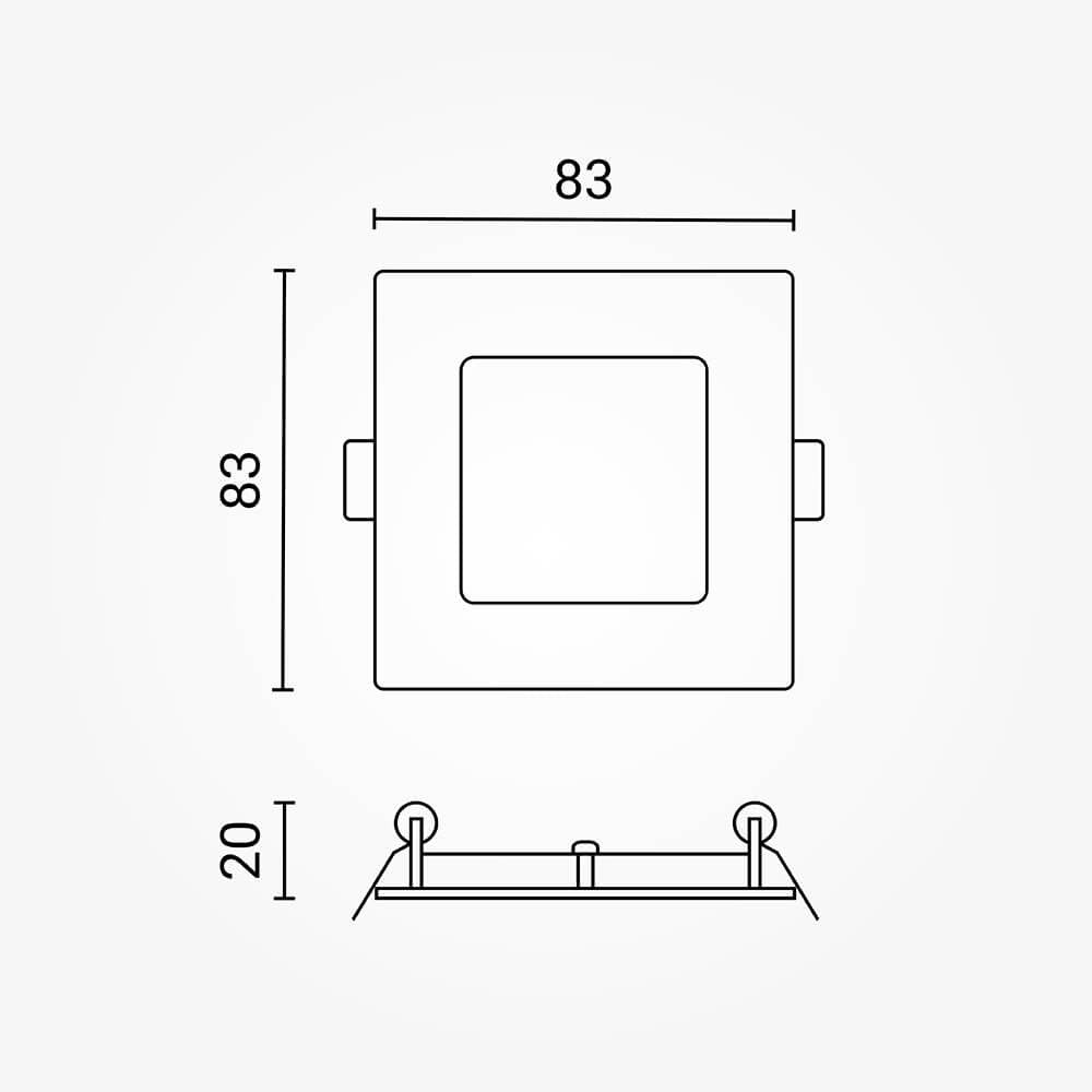 LED Built-In Module Square - image 3