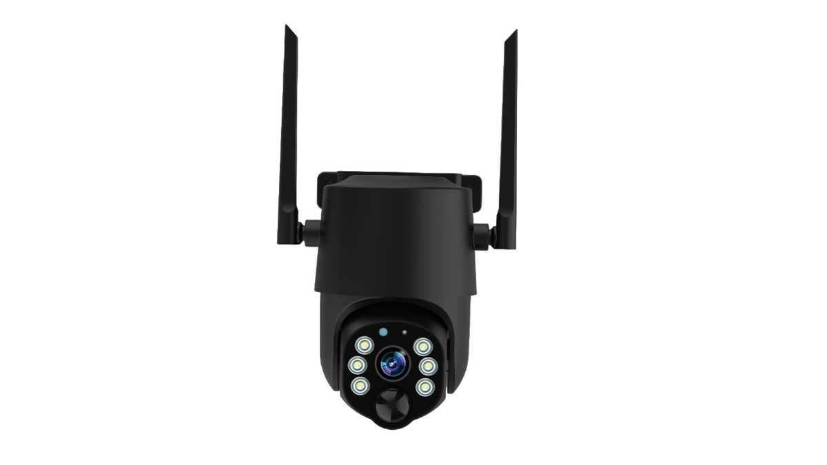 4MP Wi-Fi Solar Battery IP Camera Black SD-Slot - image 8