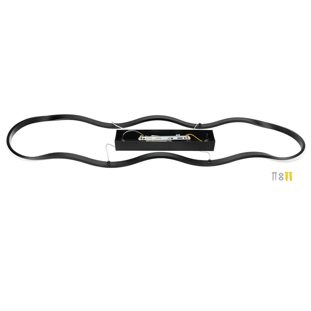 LED Pendant Lamp 24W Sand Black - image 4