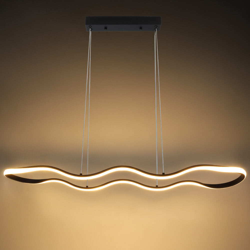 LED Pendant Lamp 24W Sand Black - image 5
