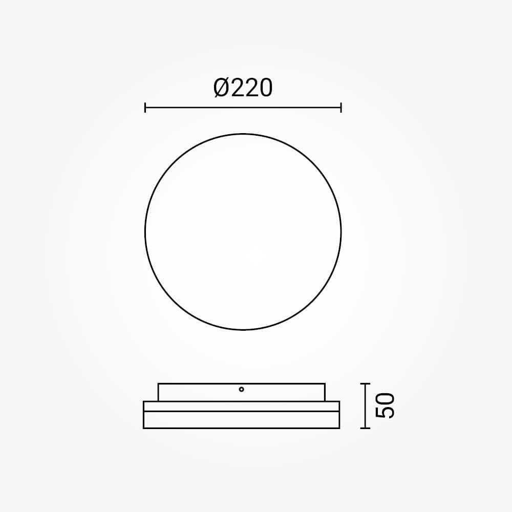 LED Ceiling Light - Round - image 3