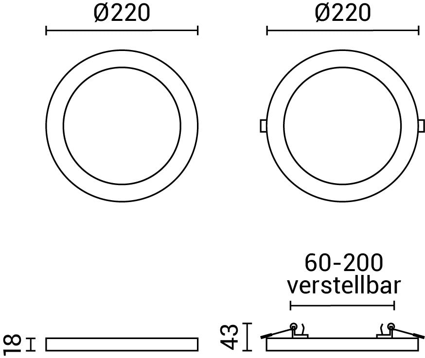 LED MULTI-FIT Downlight CCT/Power-SELECTABLE - image 4