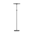 LED Floor Lamp 40W+8W Black RGB CCT + Remote Control