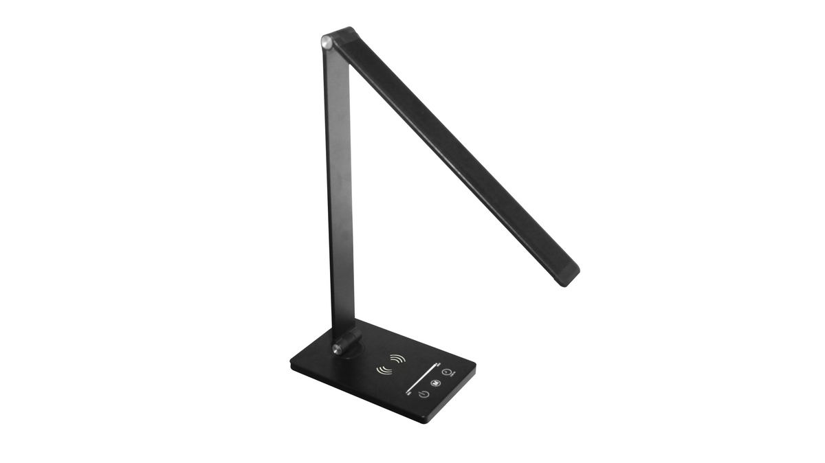 Desk Lamp Wireless Charging Black CCT 5W - product view