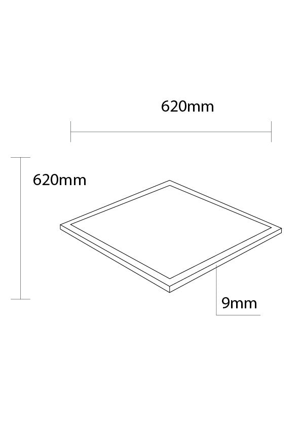 LED Panel 62x62 36W - product view