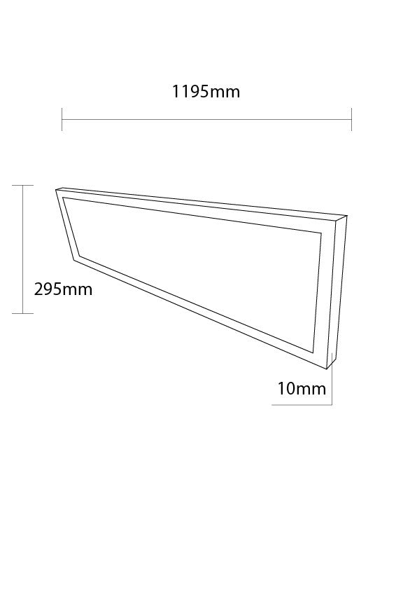 LED Panel 30x120 36W (MOQ 6pcs/BOX) - product view