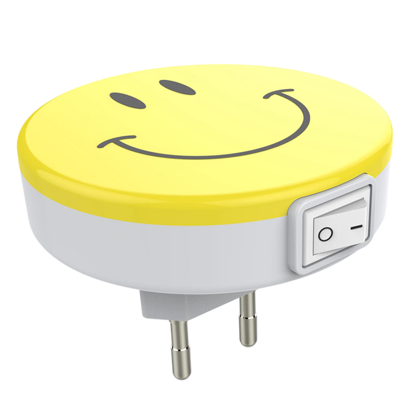Kids Toy Light Night Lamp EMOJI-SMILE 0.5W ON/OFF SWITCH - product view