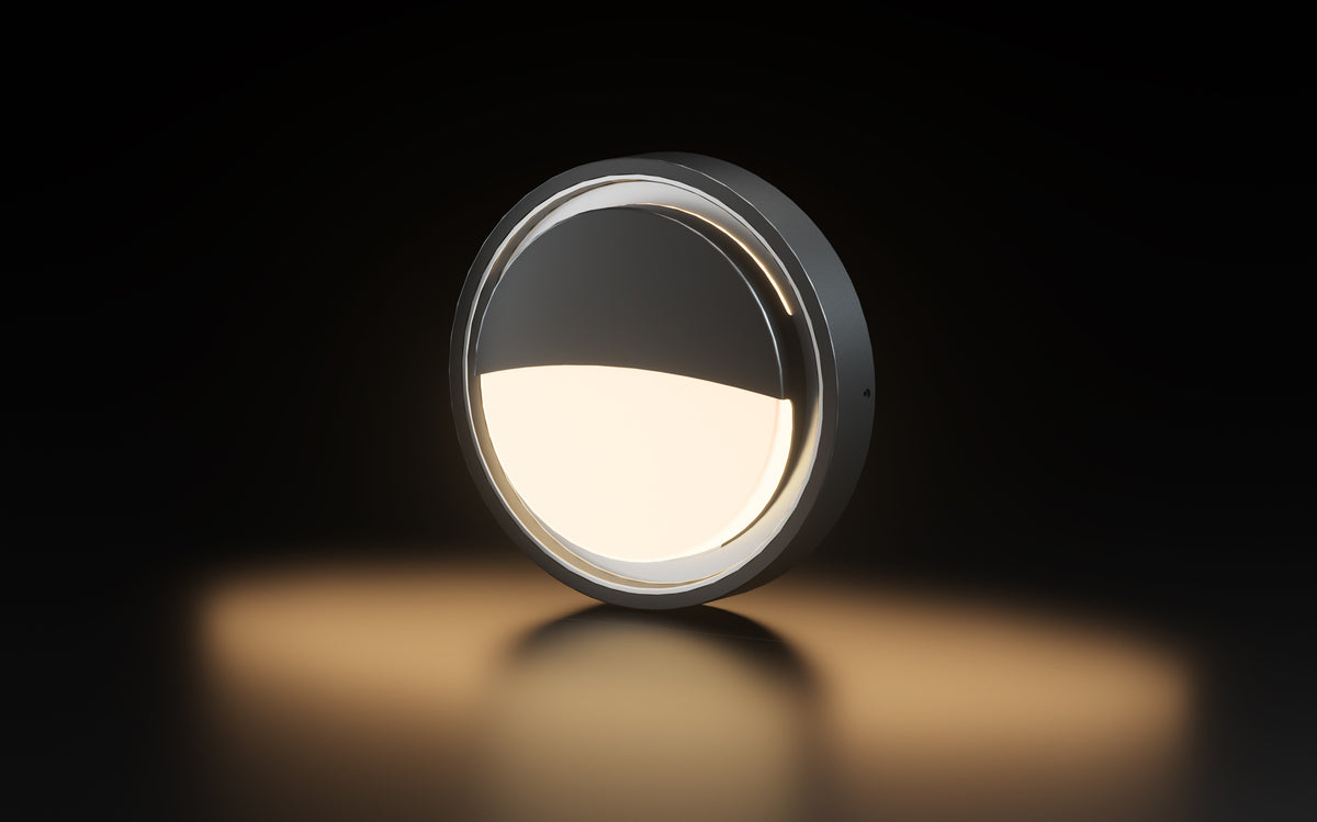 LED Outdoor Ceiling Light BLACK 24W CRI>80 IP65 - image 3