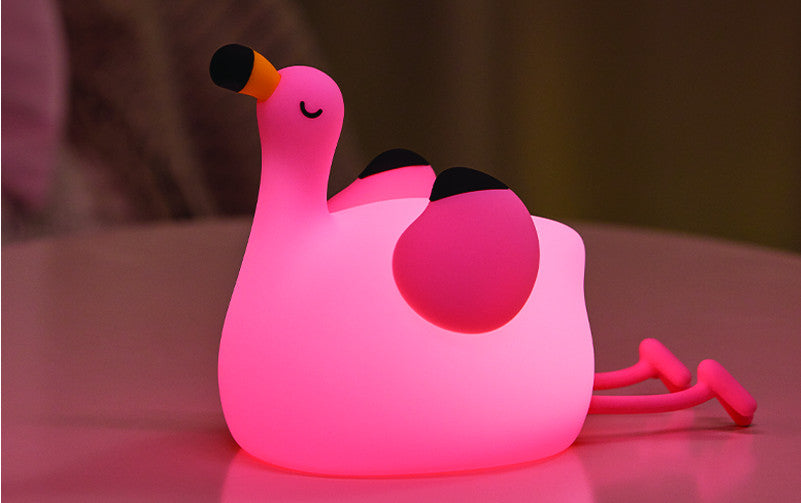 Kids Toy Light Silicone FLAMINGO 2W 1200mAh 5V/1A - product view