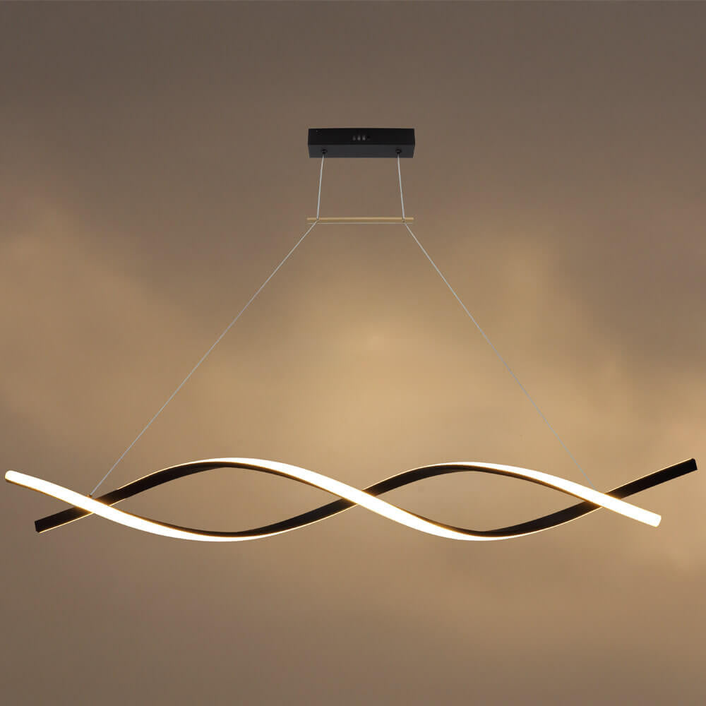 LED Pendant Lamp 28W Sand Black - image 5