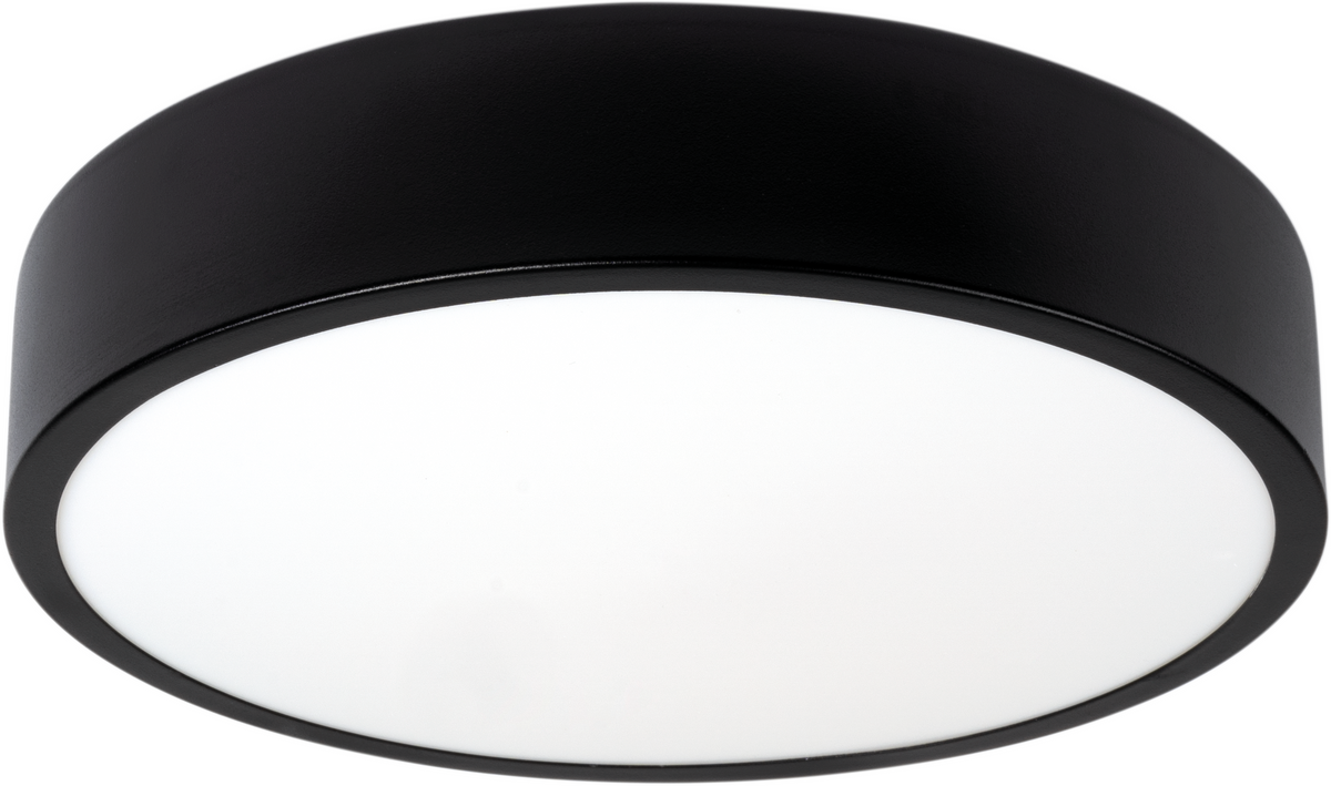 LED Ceiling Light Black Body - Round
