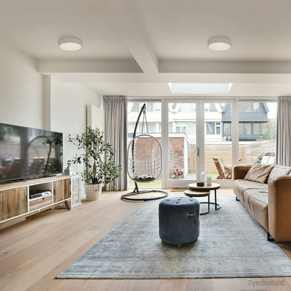 LED Ceiling Light White Body - Round - image 3