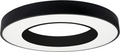 LED Ceiling Light Round Shape Black Body