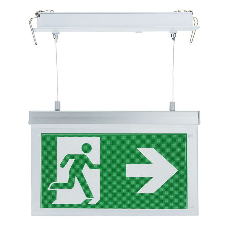 LED Hanging Emergency Exit Light 3 Hours Duration With PVC Legend - image 4