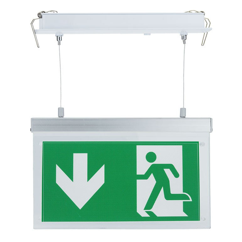 LED Hanging Emergency Exit Light 3 Hours Duration With PVC Legend - image 5