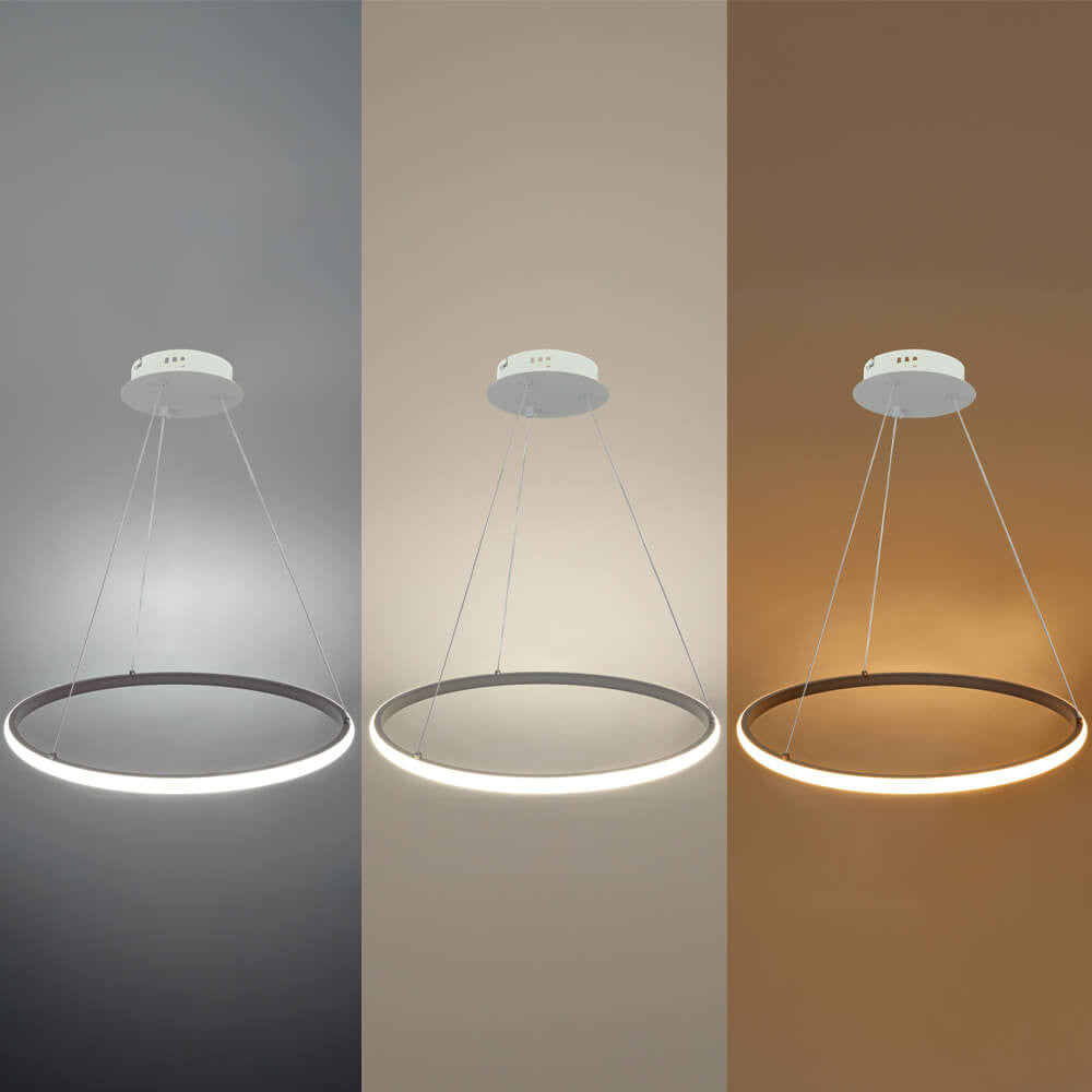 LED Pendant Lamp CCT 30W White Dimmable + Remote Control - image 7