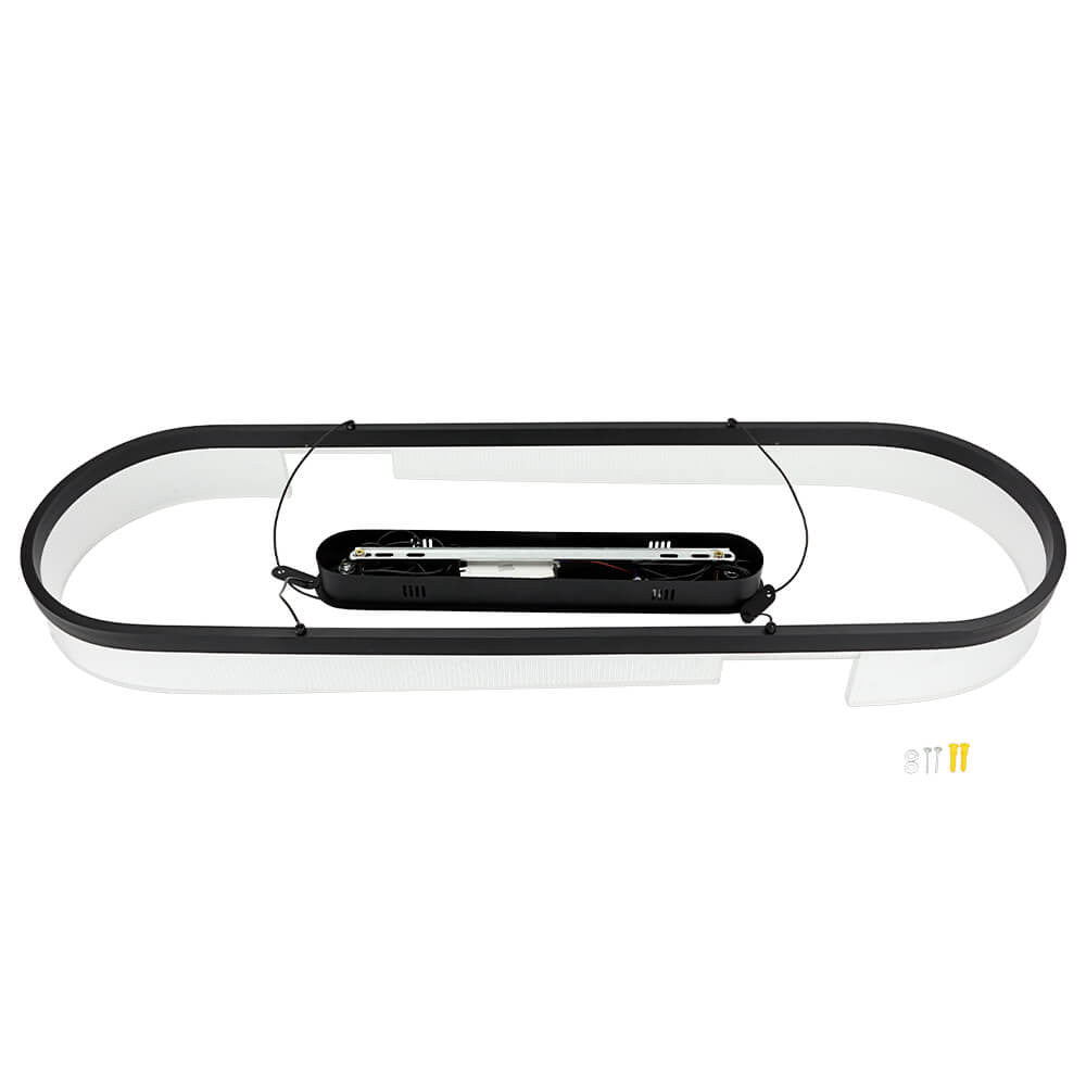 LED Pendant Lamp 30W Sand Black - image 4