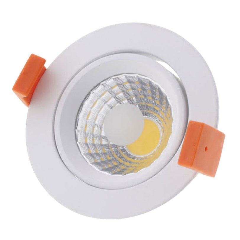 LED COB Downlight Round Rotatable 60°