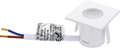 LED Cabinet Light - 1W Square - White Body