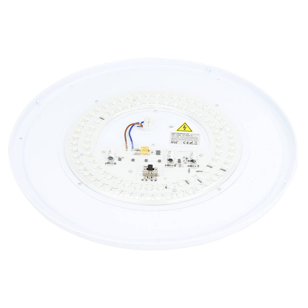 LED Ceiling Light 36W White/Red Velvet Body CCT - image 6