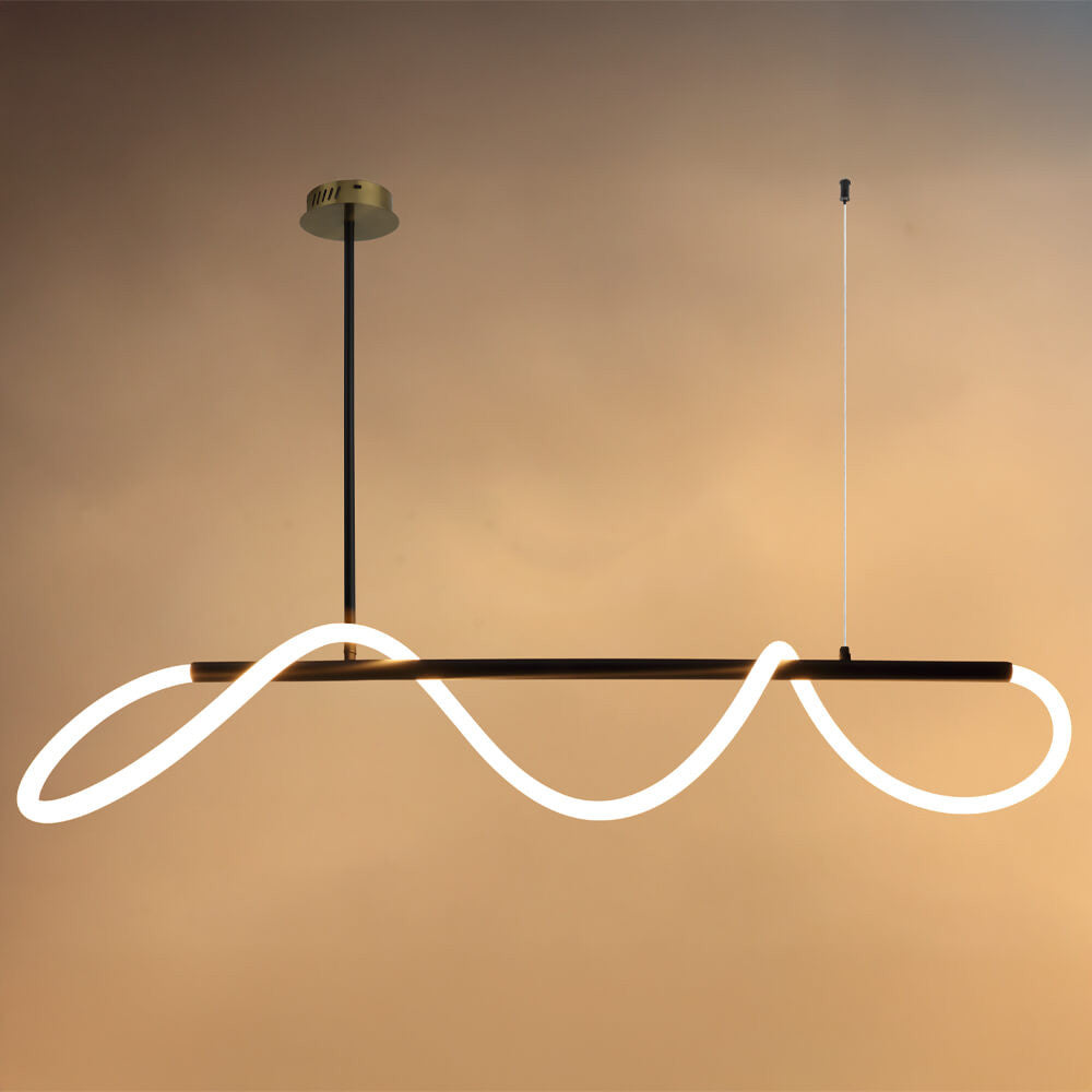 LED Pendant Lamp 36W Black - image 3