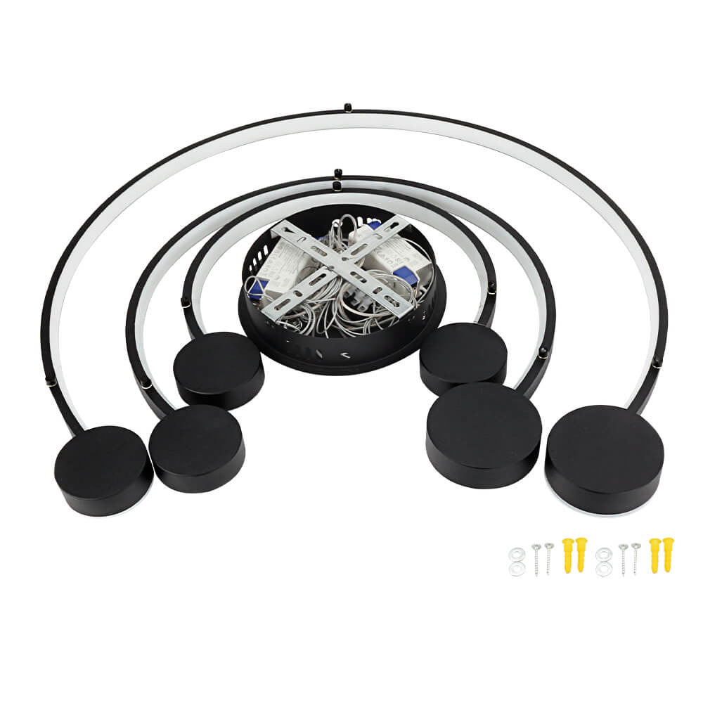 LED Pendant Lamp 40W Copper+White - image 4