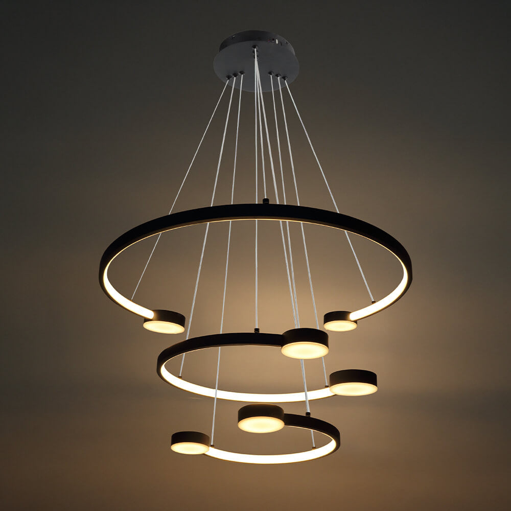 LED Pendant Lamp 40W Copper+White - image 5