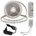 LED Strip Set Adapter + IR Controller + Remote RGB 60LEDs