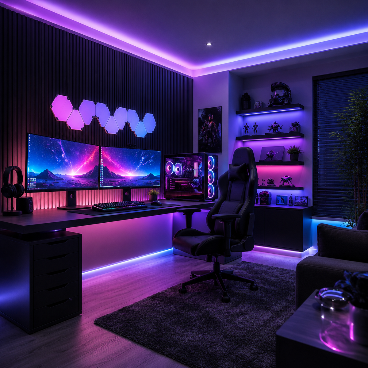 Smart LED Strip Set RGB + CCT Adapter + WIFI Controller 90 LEDs Alexa & Google Assistant - image 4
