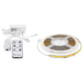 LED STRIP SET Power Supply 24V + Remote Control + 5M COB LED Strip Roll 360 SMD/M