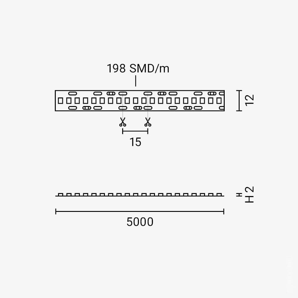 LED Strip 2835 Non-Waterproof 3 Years Warranty - image 3