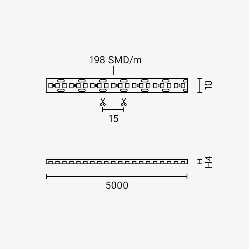 LED Strip 2835 Waterproof 3 Years Warranty - image 3