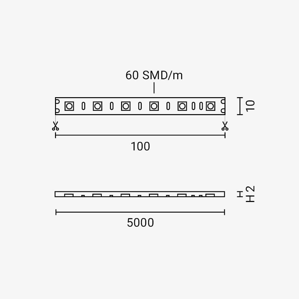 LED Strip 5054 24V Waterproof 3 Years Warranty - image 3