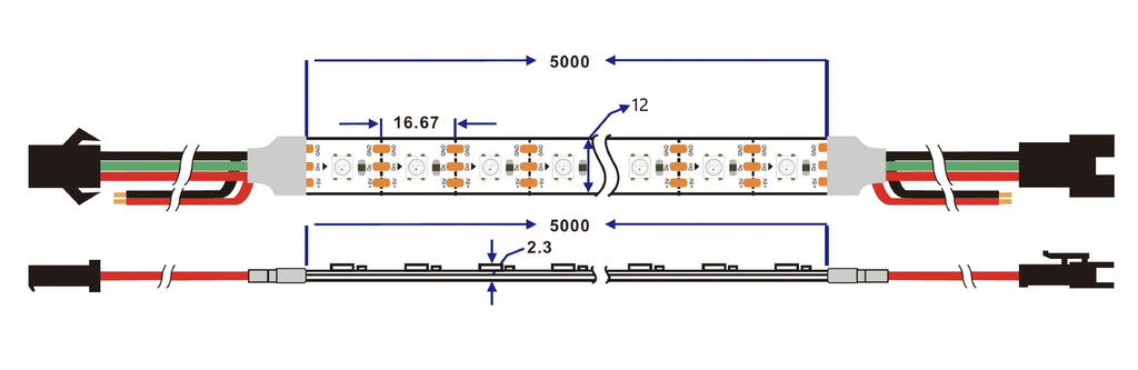 LED Digital Strip 60 Pixels - image 3