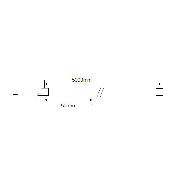 SLIM SIDE BEND NEON 24V 2835 120LED/M 8W - product view