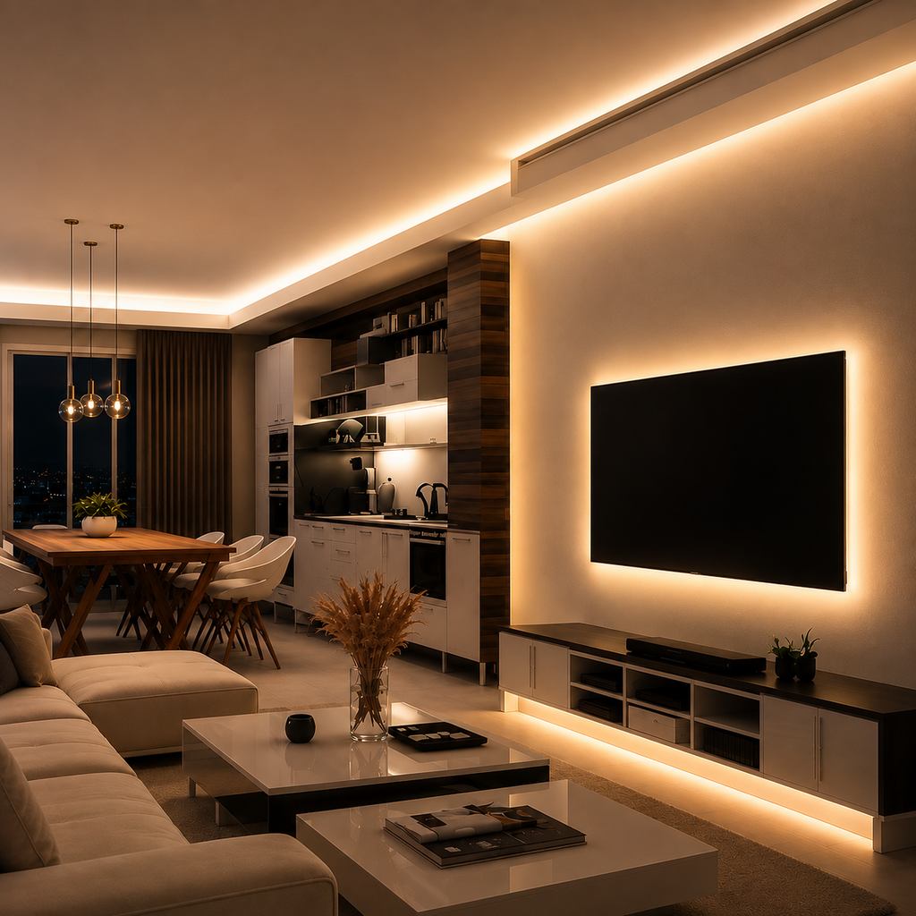 LED Strip Running Water Effect 2835 120LED/m 24V 10W/m 4500K - image 4