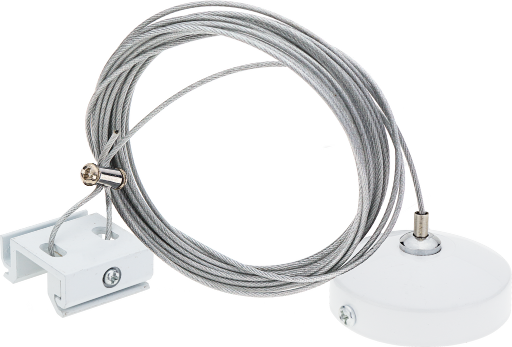 4-WIRE SUSPENSION FOR TRACK SYSTEM WHITE
