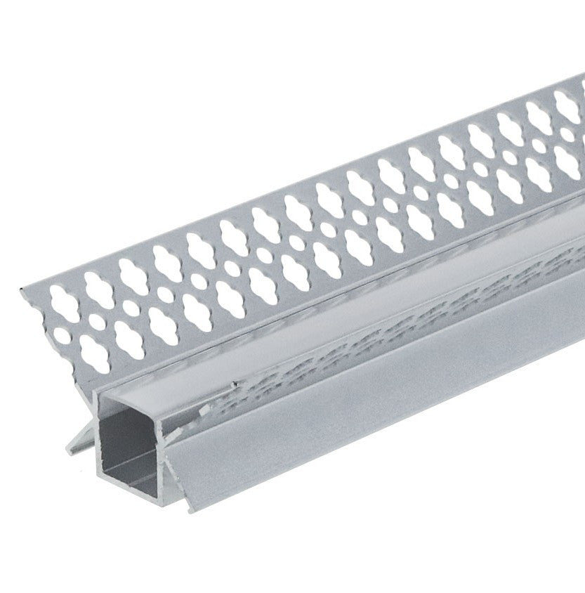 Aluminium Profile For LED Strip Ggray Built In (L=2m)