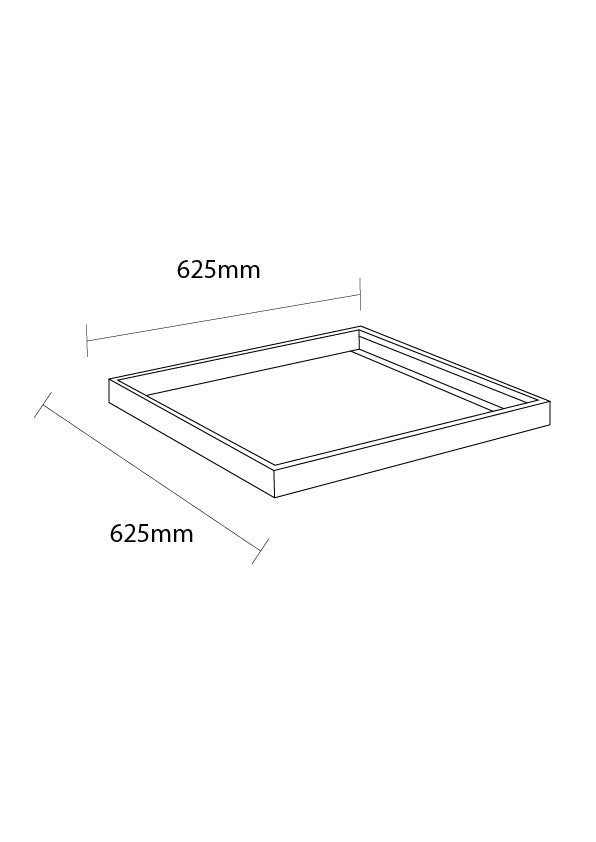 LED PANEL FRAME 625x625mm - product view