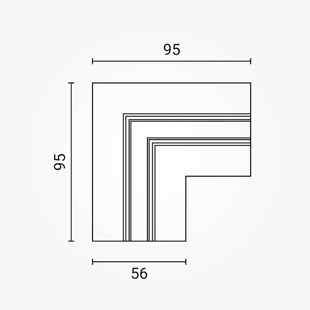 R15 Concave Angle for 5201-5203 - product view