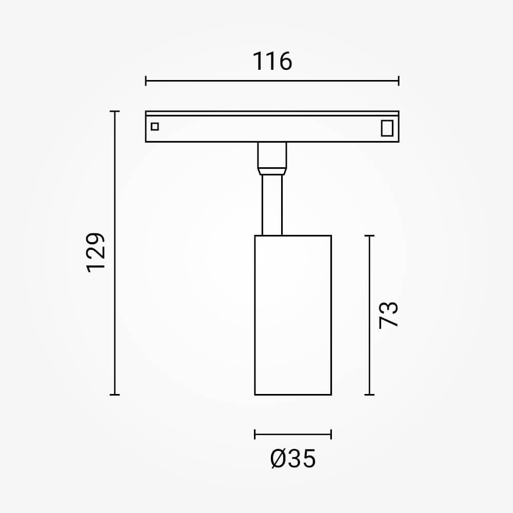 LED Magnetic Track Light M15 - image 3