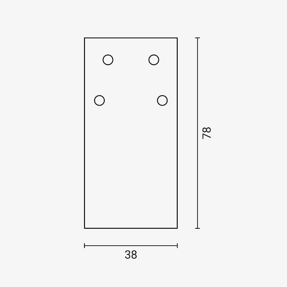 End Cap for S35 - product view