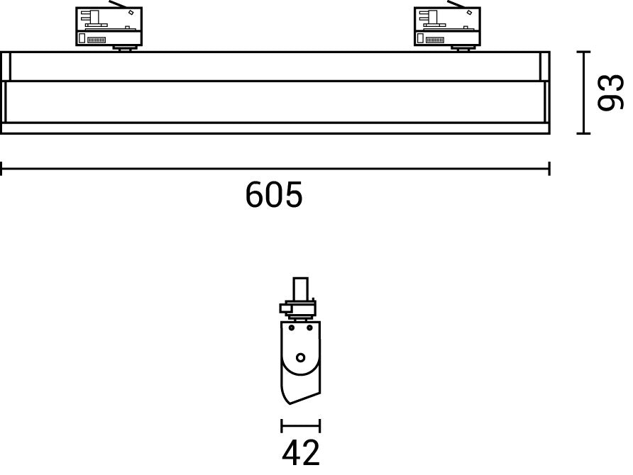 LED Linear Wallwasher For Tracks - image 3