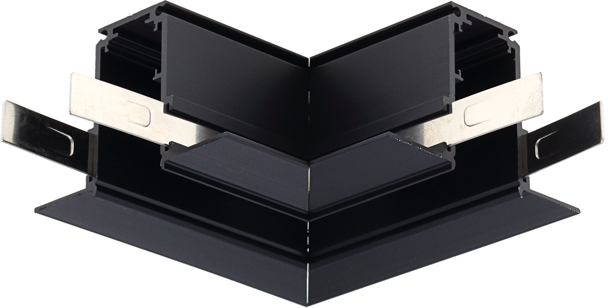 Recessed Corner For Magnetic Track System
