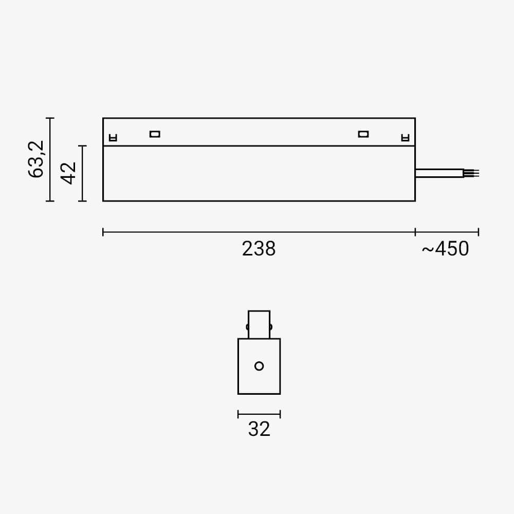 Power Supply For Magnetic Floodlights Width M35 - product view