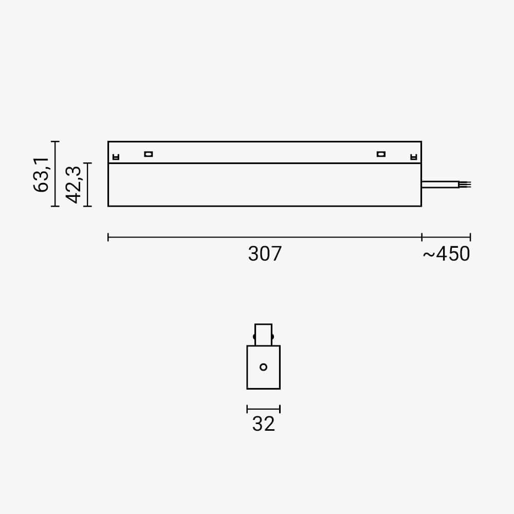 Power Supply For Magnetic Floodlights Width M35 - product view